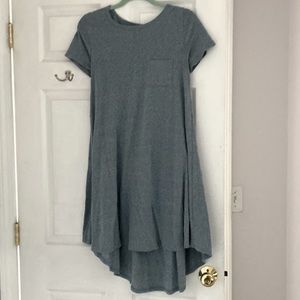 Lularoe high low swing dress with front pocket